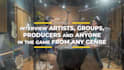 interview an artist or band on a mainstream music blog