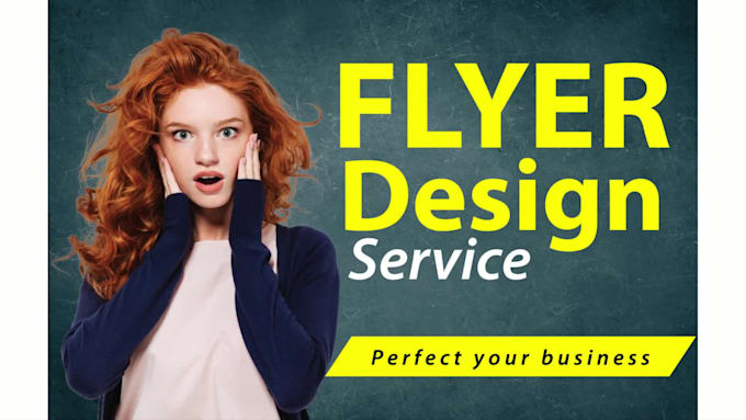 design business flyer, brochure, event flyer professionally