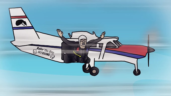 create a hand drawn animated cartoon video