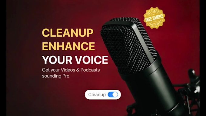 enhance vocals for videos, reels and podcasts, free preview