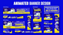 design animated gif banner, ads, cover, post in 3 hours or less