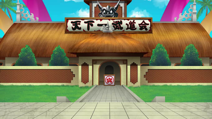 draw a digital background painting