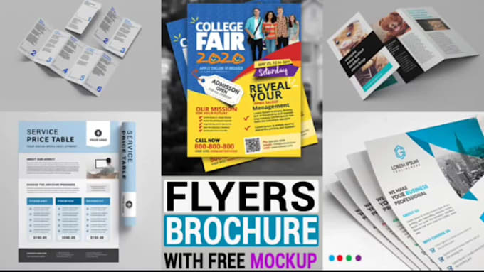 Design flyers and brochures by Risad_hossen | Fiverr