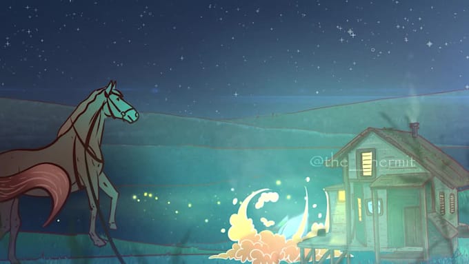 make 2d animation for your music video and youtube and brand