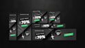 design modern google ads banner and display ads