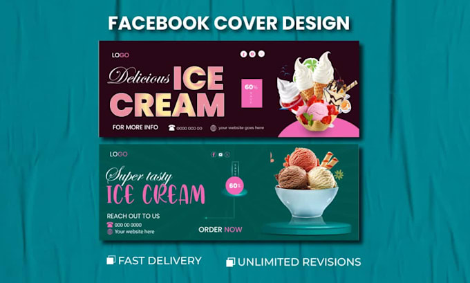 do facebook cover or ad creative design