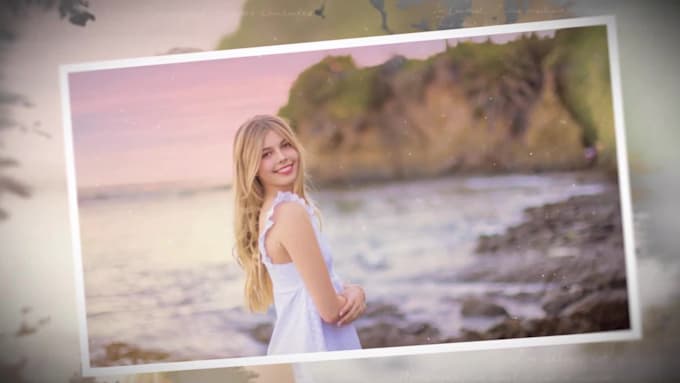 create a funeral slideshow video, memorial tribute,  wedding slideshow