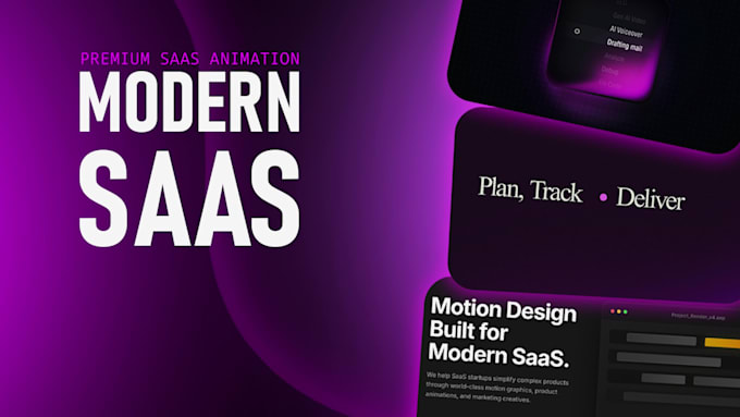 saas animation for your websites and products
