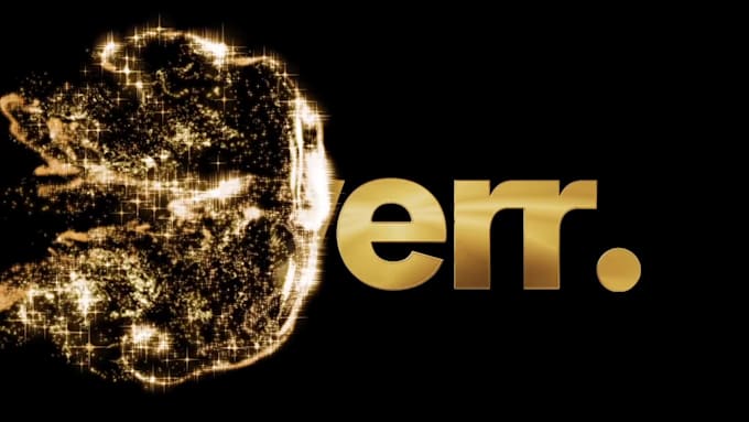 create luxury logo animation intro with magic particles