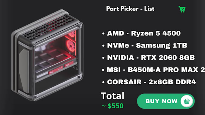 choose a perfect custom PC build for your budget