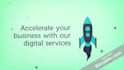 create a responsive modern business website HTML CSS js