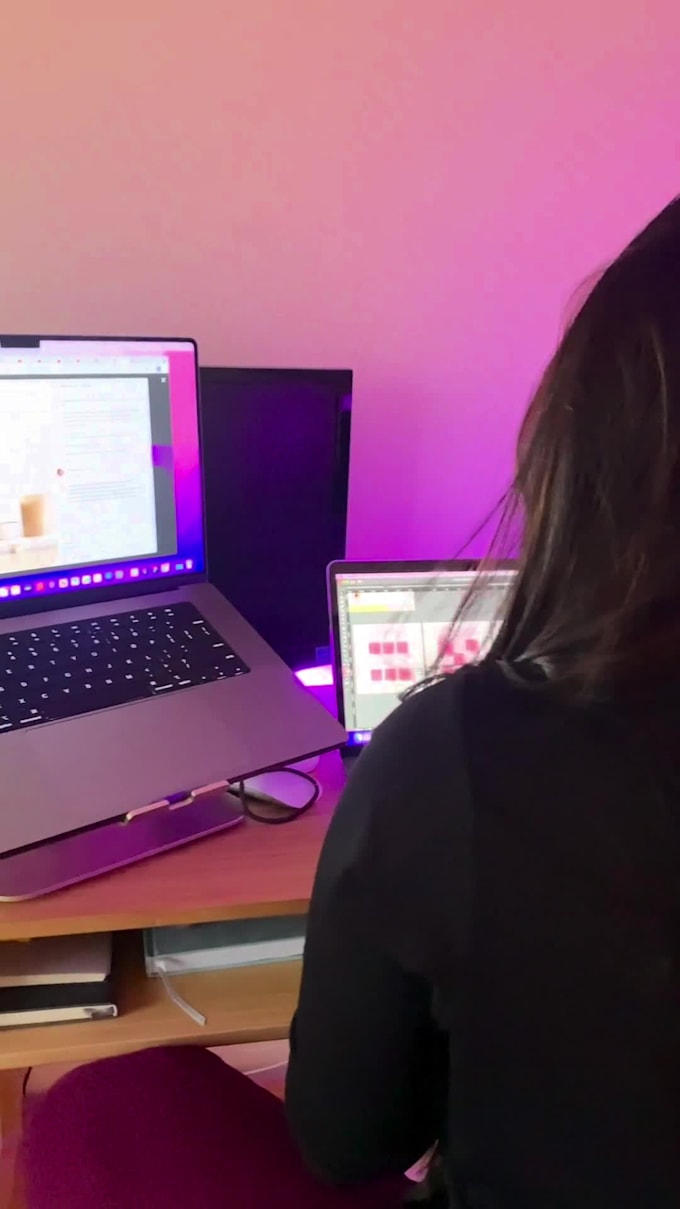 create an aesthetic unboxing video