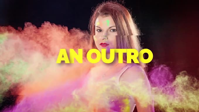create unique intro, trailer and outro for youtube videos