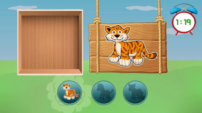 develop 2d educational game,learning, puzzles game for kids