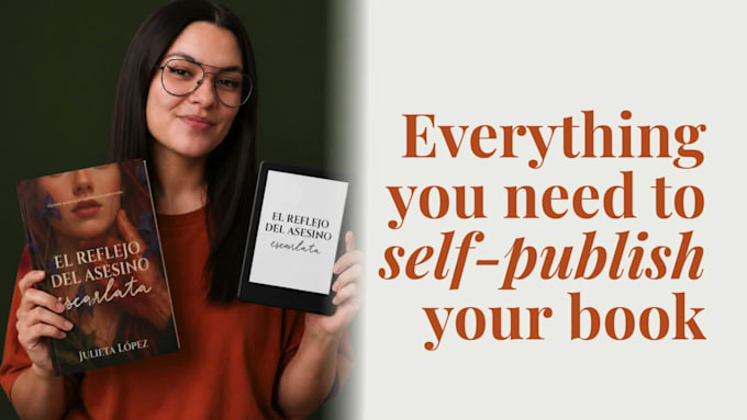 design your complete self publishing package for KDP