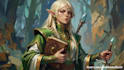 create fantasy character design, illustration and concept art