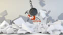 create this 3d construction real estate logo animation