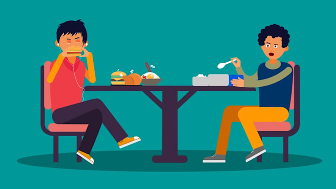 create 2d animation explainer video or animated infographic video ads