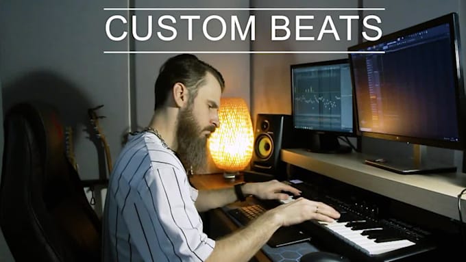 produce a custom rap beat or hip hop beats