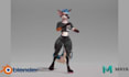 custom 3d furry vrchat avatar vtuber model avatar commission nsfw avatar model