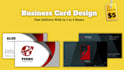 design business card for your business