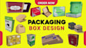 provide product packaging box design for you with mockup