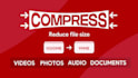 compress videos images documents pdf audios reduce file size