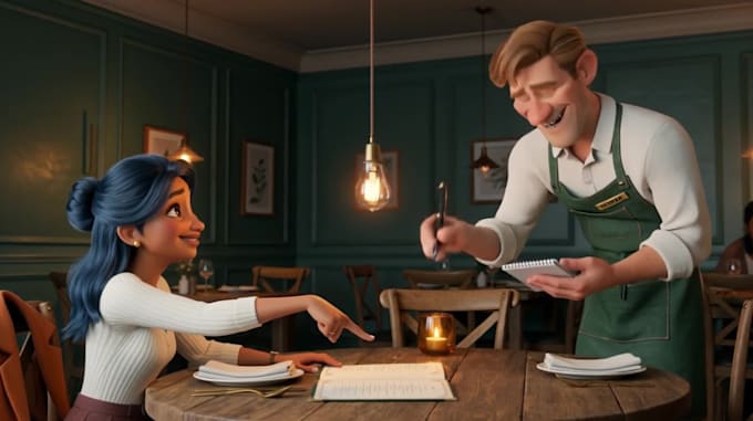 build a cinematic 3d promo video ad for your brand