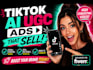 create ai ugc tiktok video ads and high converting tiktok video ads