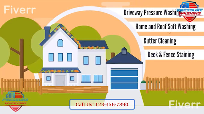 do soft washing, exterior cleaning, pressure washing video