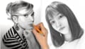 create a realistic pencil sketch portrait drawing from your photo