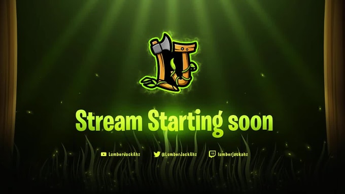 Design animated twitch graphics for streamers, mascot logo, panels ...