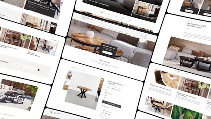 create a showreel using my template for design agency