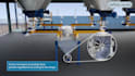 create realistic 3d industrial animation for machines and technical process