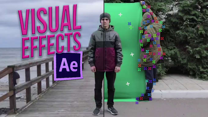 do green screen removal, object cleanup and rotoscoping