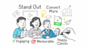 create a colorful custom whiteboard video with