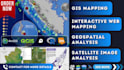 create gis maps, spatial analysis, digitizing, georeferencing in qgis and arcgis