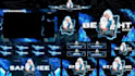 design twitch overlay, animated stream overlay, kick, twitch emotes, banners