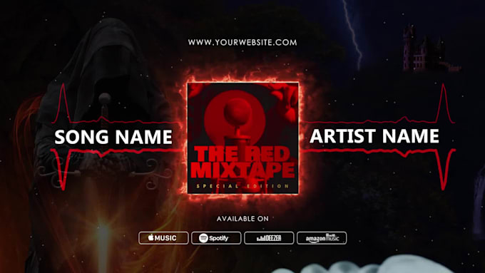 create stunning audio spectrum or music visualizer