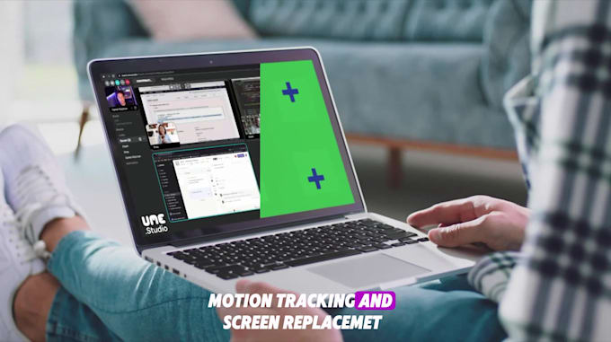 do mobile green screen tracking and replacement