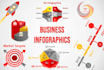 do a powerpoint business infographic design