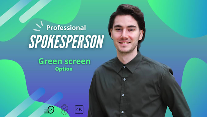 be your professional video spokesperson