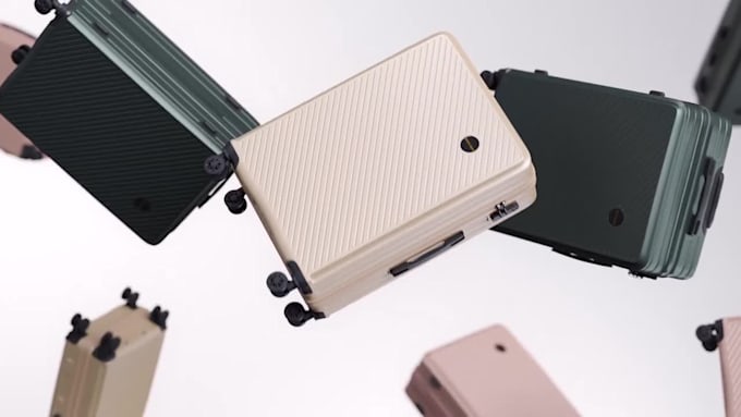 create 3d bag animation, bag design, bag modeling, bag rendering, luggage, tote