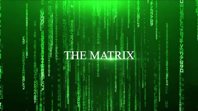 Creating a 'Matrix-like' movie scroll animation, from a text file