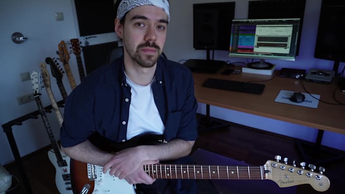 record guitars for you as your session guitarist