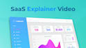 create animated saas explainer video, saas demo video