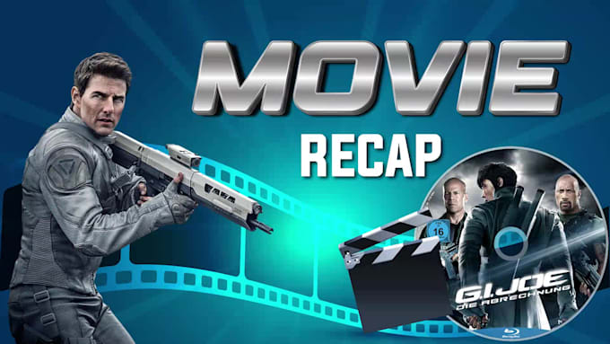 make movie recap and movie review video for youtube