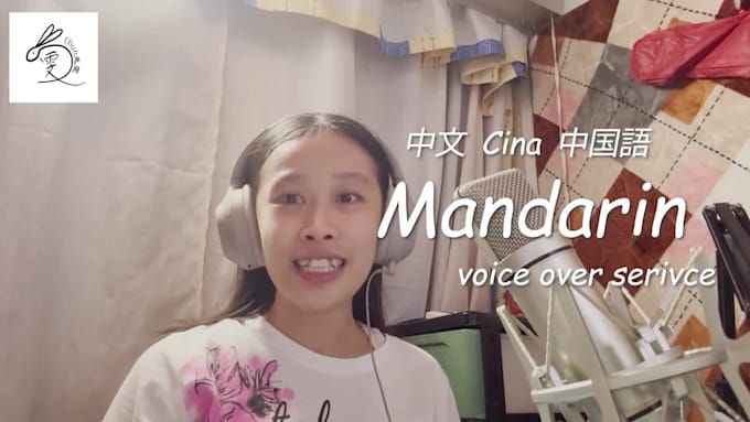 record chinese mandarin voice over service for your project