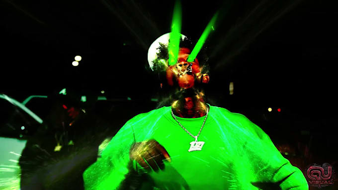 edit a trendy vfx drill rap, hip hop, trap music video