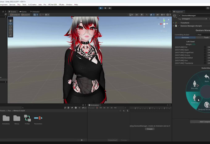 do custom vrchat avatar rigging vrc avatar nsfw 3d model 3d vtuber vroid unity